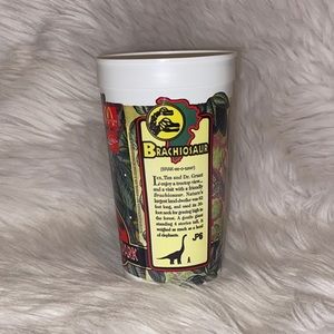 Vintage 1992 Jurassic Park Brachiosaur JP6 McDonalds/Coke Collectors Cup